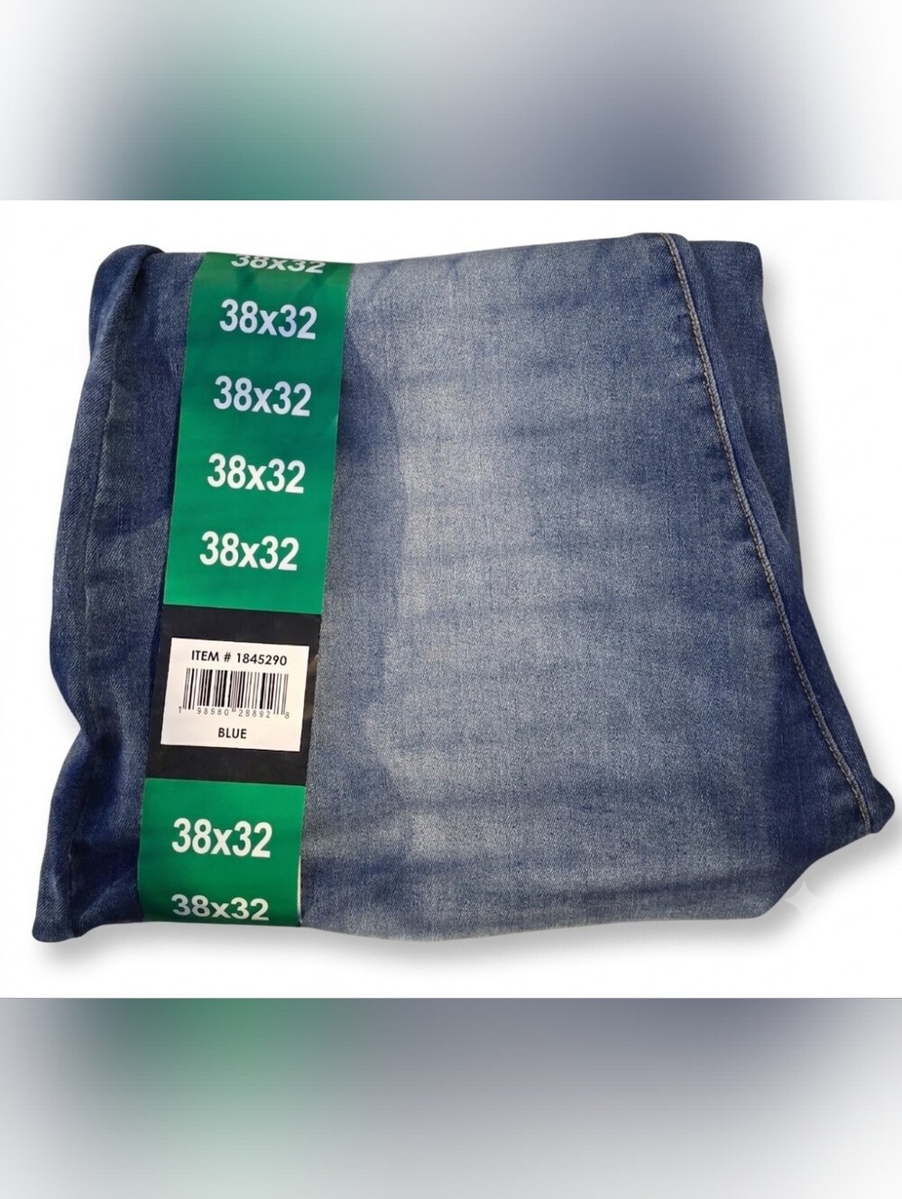 Lucky Brand Men's Straight Jeans — Medium Blue Denim - Picture 2 of 2